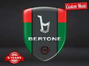 Bertone Fensteraufkleber Auto Sportlich Premium Anpassbar